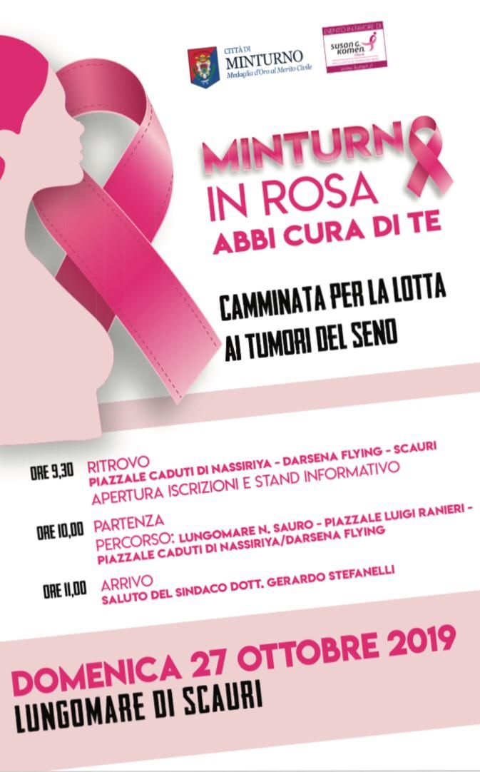 Minturno in Rosa abbi cura di te